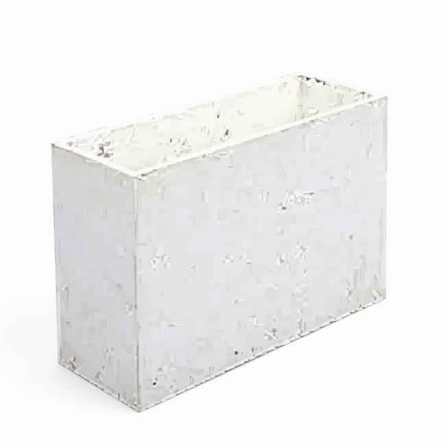 Beton architektoniczny ścianka biała