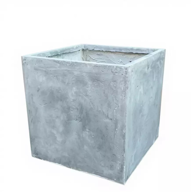 Donica cement sześcian szary