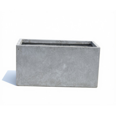 Donica skrzynia szara cement