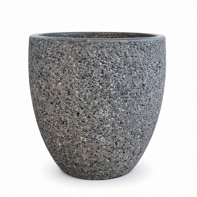 Donica Grit Egg ciemnoszara