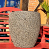 Donica Grit Egg ciemnoszara