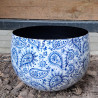 Doniczka metalowa Paisley