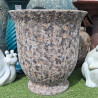 Fontanna ceramiczna vulcano Beckett szara