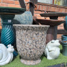 Fontanna ceramiczna vulcano Beckett szara