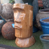 Donica Głowa Moai miodowa