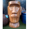 Donica Głowa Moai miodowa