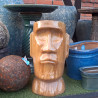 Donica Głowa Moai miodowa