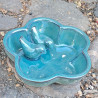 Poidełko ceramiczne Shanhai Kwiat niebieskie