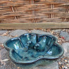 Poidełko ceramiczne Shanhai Kwiat niebieskie