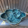 Poidełko ceramiczne Shanhai Kwiat niebieskie