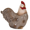 Kogut ceramiczny brąz