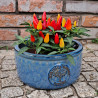 Donica Heritage Edwin misa cylinder niebieska