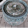 Fontanna ceramiczna vulcano Fisher turkus baryłka