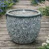 Fontanna ceramiczna vulcano Fisher turkus baryłka