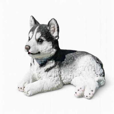 Figurka żywica Husky szczeniak