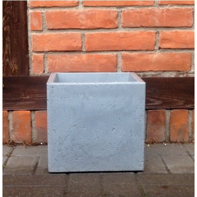 Donica C-Cube sześcian jasnoszary