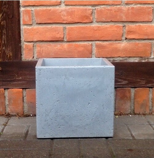 Donica C-Cube sześcian jasnoszary