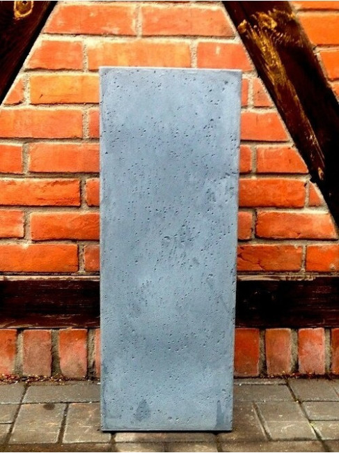 Donica C-Cube High słupek jasnoszary