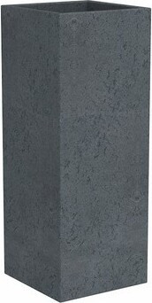 Donica C-Cube High słupek czarny