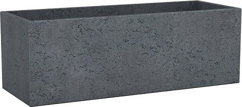 Donica C-Cube Long skrzynia czarny granit