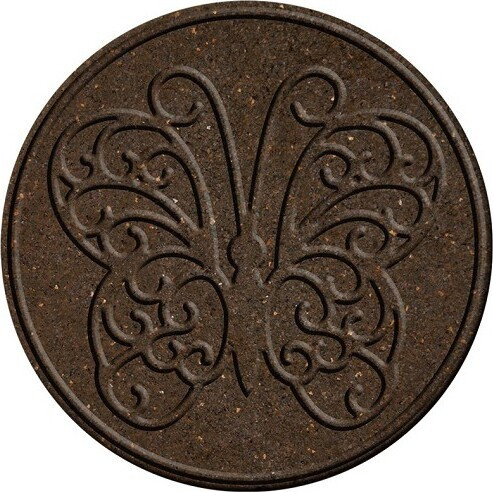 Płytka ogrodowa z recyklingu Motyl