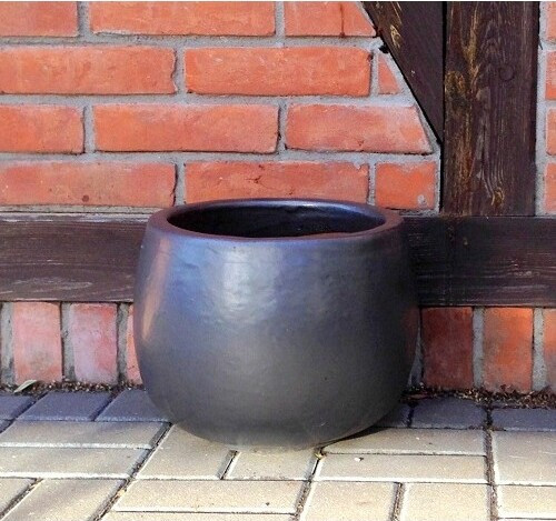 Donica szkliwiona kula grafitowa