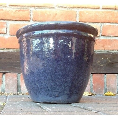 Donica z podwójnym rantem szaroniebieska MC Yu