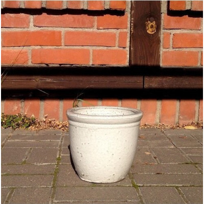 Donica z podwójnym rantem białoszara MC Yu