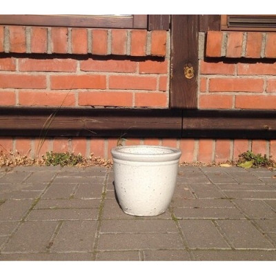 Donica z podwójnym rantem białoszara MC Yu