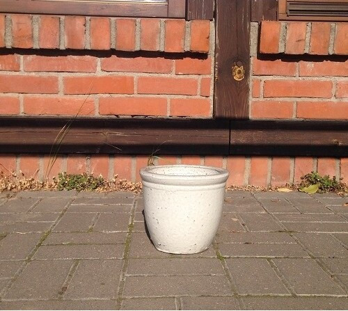 Donica z podwójnym rantem białoszara MC Yu