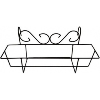 Dekoracyjny uchwyt na skrzynkę balkonową 40 cm