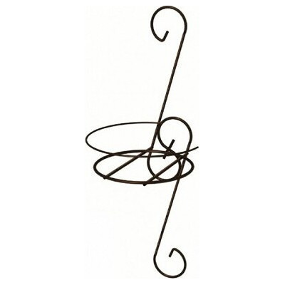 Kwietnik ścienny z pojedynczym zdobieniem