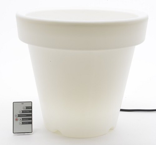 Ekskluzywna donica podświetlana LED