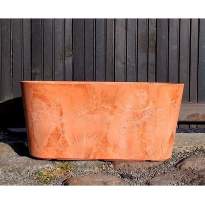 Skrzynka balkonowa Artstone Claire terakota