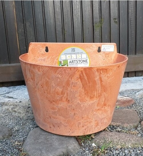 Doniczka ścienna ArtStone Claire terakota