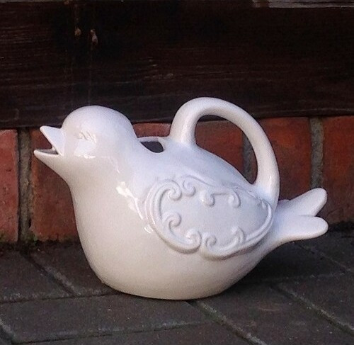 Konewka ceramiczna Ptaszek