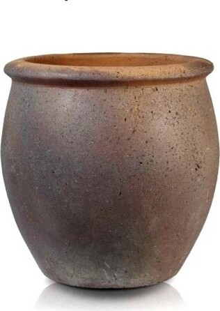 Donica sycylijska z rantem pękata XXL