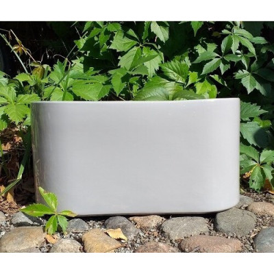 Podłużna osłonka ceramiczna szara