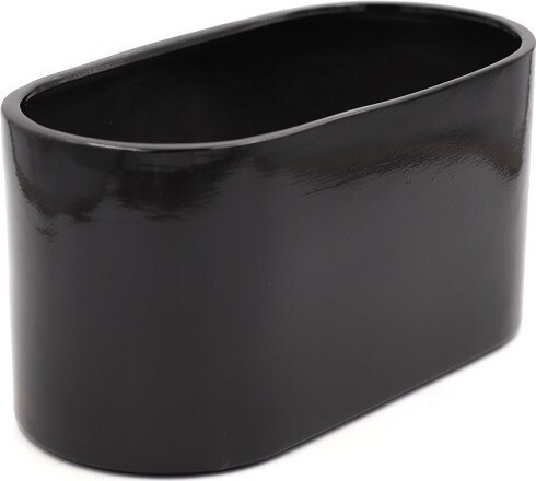 Podłużna osłonka ceramiczna czarna