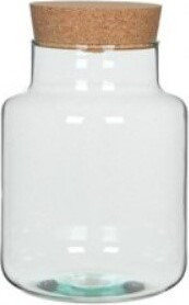 Słój szklany Chela z korkiem