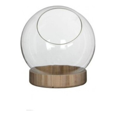 Klosz szklana kula z otworem