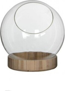 Klosz szklana kula z otworem