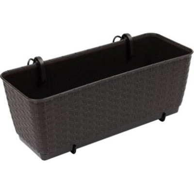 Skrzynka wisząca rattan brąz