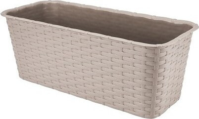 Skrzynka rattan kawa z mlekiem