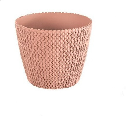 Osłonka Ażurowe Sploty brzoskwiniowa