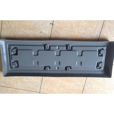 Podstawka szara do skrzynki balkonowej na kółkach