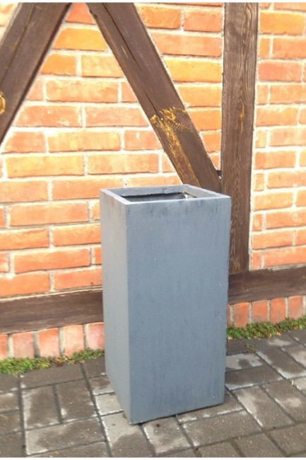 Donica DeeF betonowy słupek szary