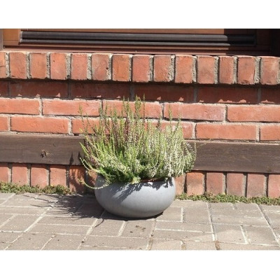 Donica DeeF betonowa misa szara