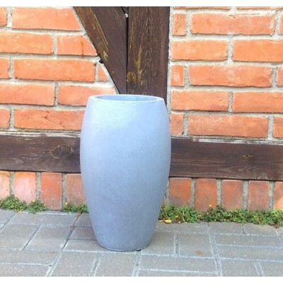 Donica DeeF betonowy wazon szary