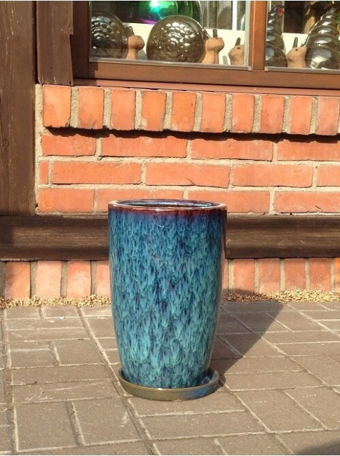 Donica Szalin wysoka niebieska